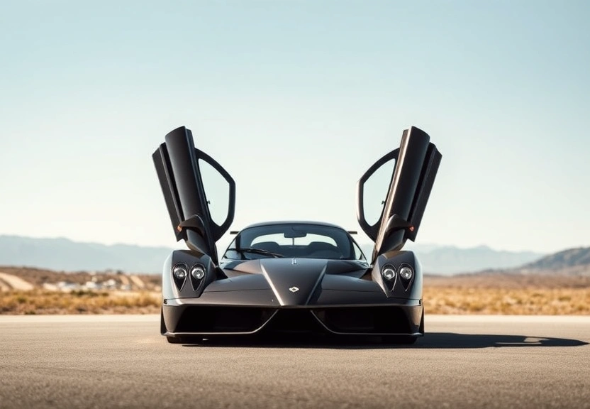 Representação visual de Pagani Marks Horacio’s 70th Anniversary Unveiling New Huayra 70 “Trionfo”
