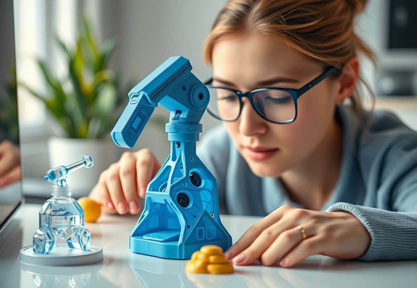 Representação visual de Generative AI tool helps 3D print personal items that sustain daily use