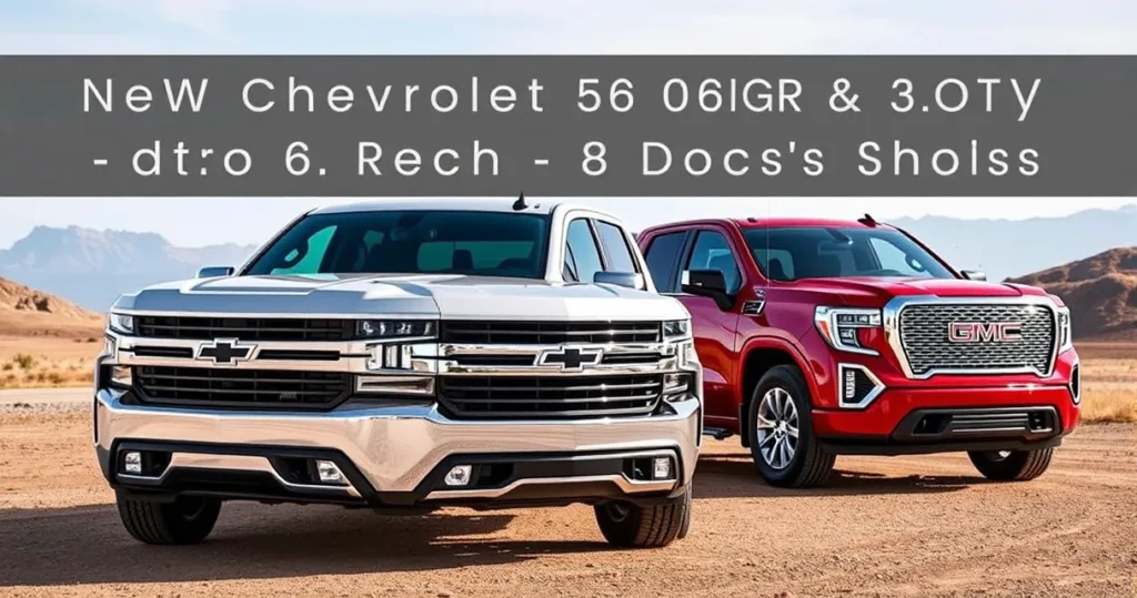 New Chevrolet Silverado And GMC Sierra Trucks Debut This Year