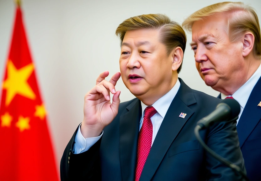Representação visual de China’s Xi Presses Trump on Taiwan in Phone Call