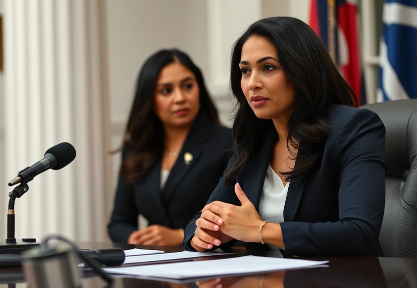 Representação visual de White House Offers Shifting Story on Gabbard’s Presence at Georgia Raid