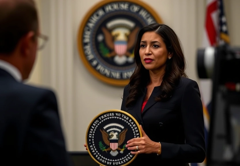 Representação visual de White House Offers Shifting Story on Gabbard’s Presence at Georgia Raid