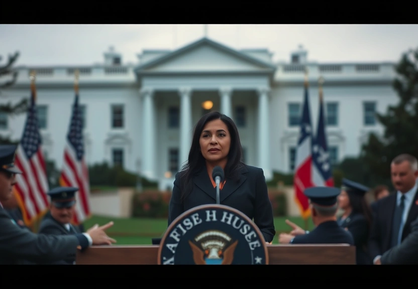 Representação visual de White House Offers Shifting Story on Gabbard’s Presence at Georgia Raid