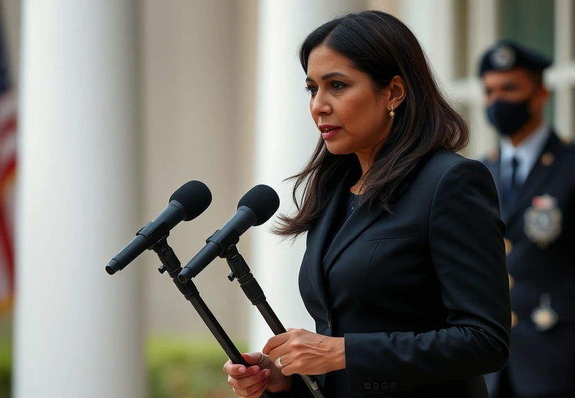 Representação visual de White House Offers Shifting Story on Gabbard’s Presence at Georgia Raid