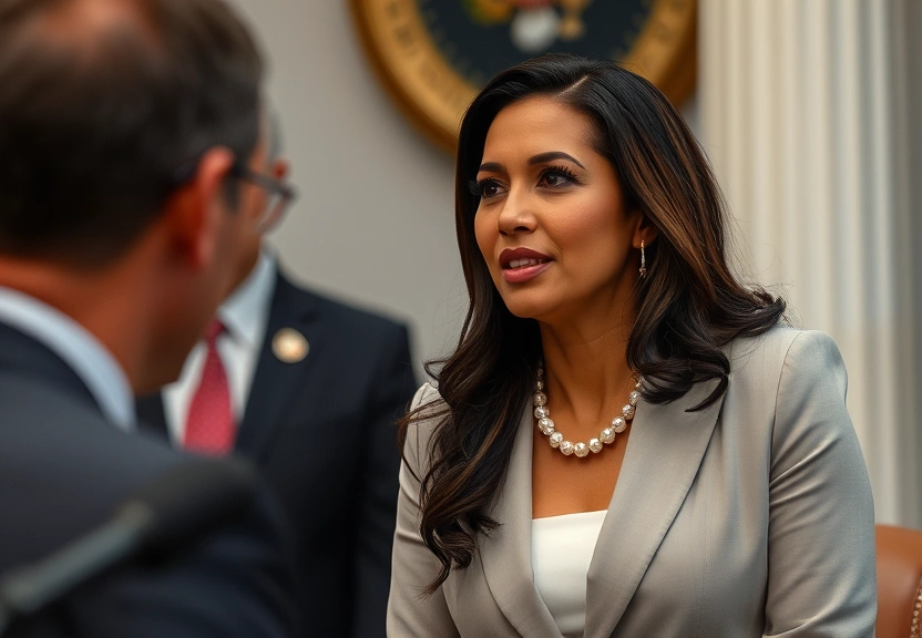 Representação visual de White House Offers Shifting Story on Gabbard’s Presence at Georgia Raid