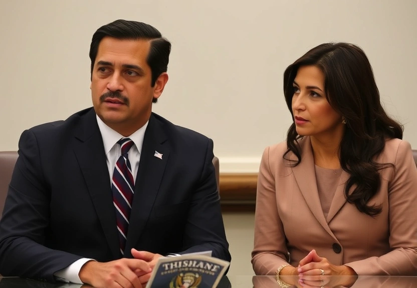 Representação visual de White House Offers Shifting Story on Gabbard’s Presence at Georgia Raid