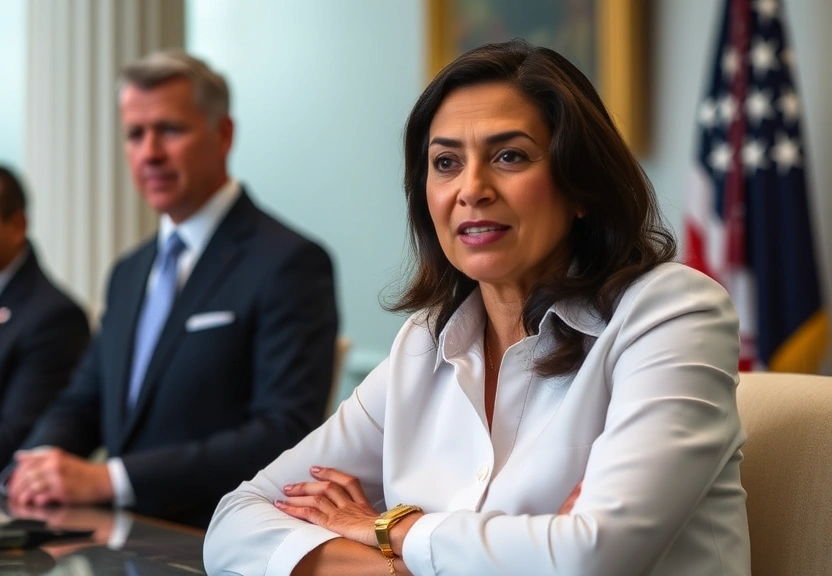 Representação visual de White House Offers Shifting Story on Gabbard’s Presence at Georgia Raid