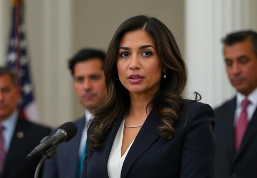 Representação visual de White House Offers Shifting Story on Gabbard’s Presence at Georgia Raid