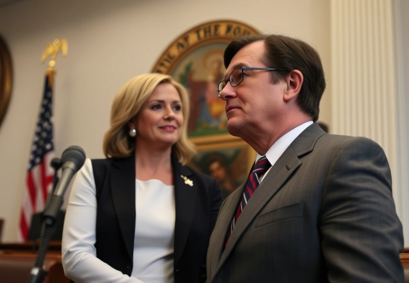 Representação visual de Senators Clash Over Immigration Enforcement, Risking a D.H.S. Shutdown