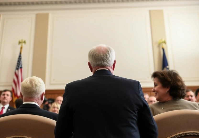 Representação visual de Senators Clash Over Immigration Enforcement, Risking a D.H.S. Shutdown