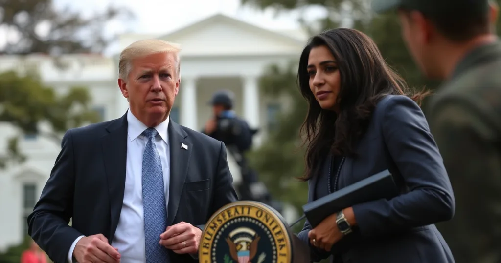 White House Offers Shifting Story on Gabbard’s Presence at Georgia Raid