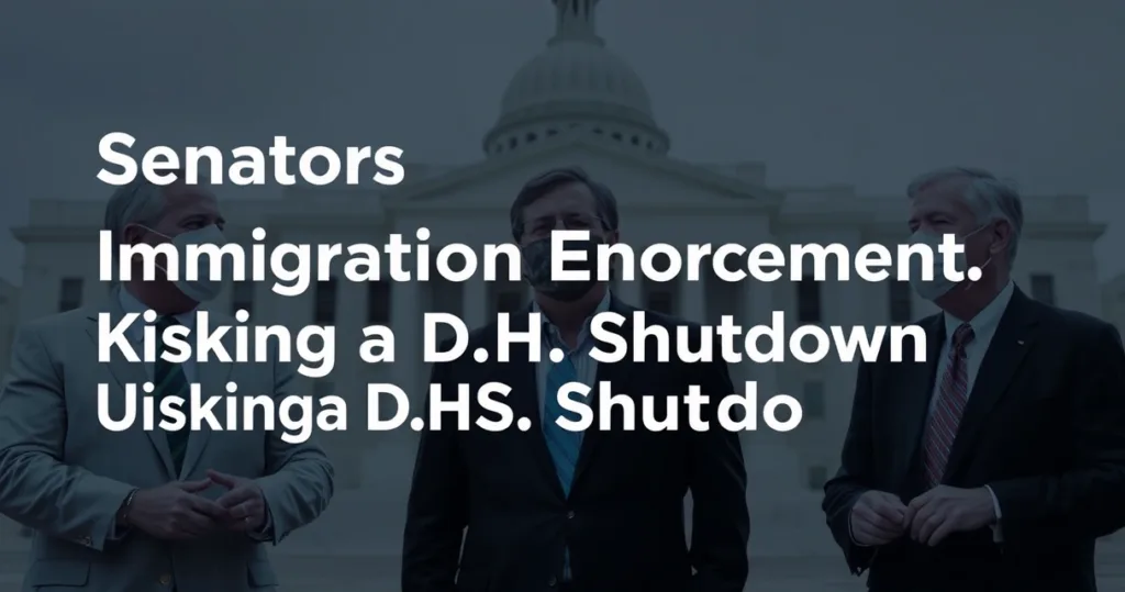 Senators Clash Over Immigration Enforcement, Risking a D.H.S. Shutdown