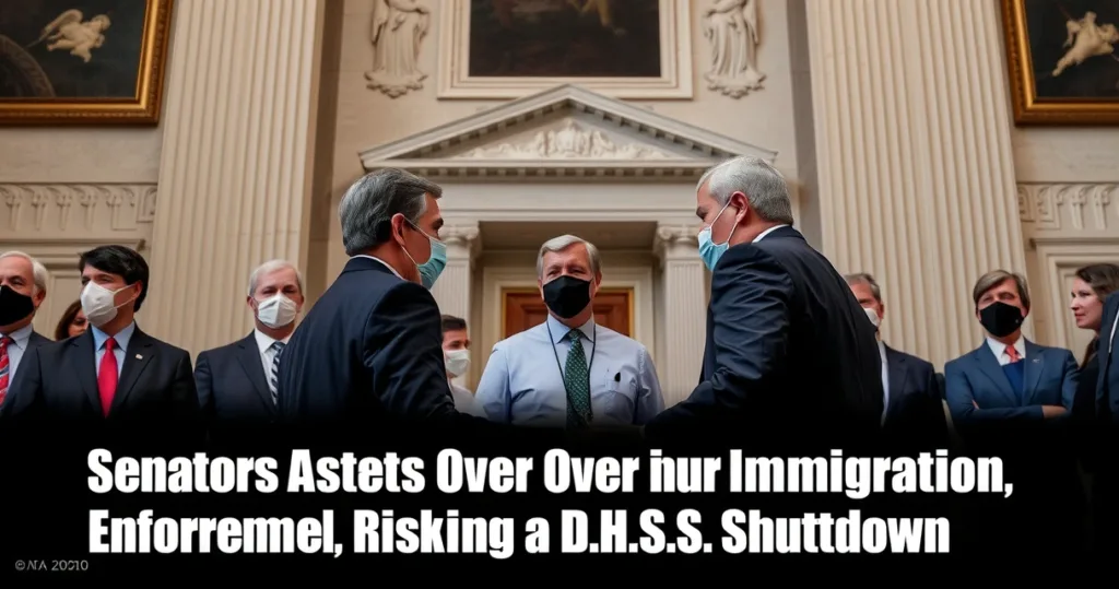 Senators Clash Over Immigration Enforcement, Risking a D.H.S. Shutdown