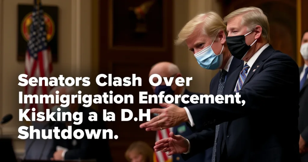 Senators Clash Over Immigration Enforcement, Risking a D.H.S. Shutdown