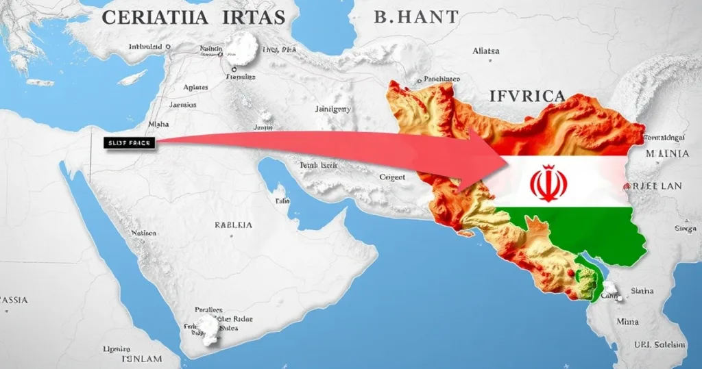 Maps: Where the U.S.-Led Strikes Hit Iran and Tehran’s Retaliation